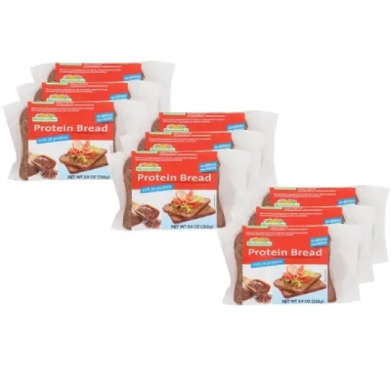 Mestemacher Protein Bread - Case of 9/8.8 oz image {7}