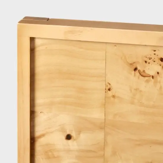 Queen Ogden Headboard Brown - Threshold&trade; designed with Studio McGee: Wood Frame, Veneer Surface, 32"H image {3}