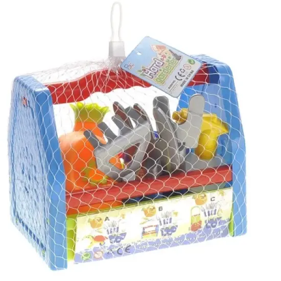 Link Garden Tools Toy Set, Comes With 8 different Plastic Gardening Tools, Great Gift For Toddlers And Kids image {9}