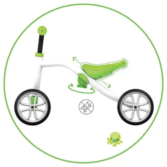 Chillafish Quadie 12" Grow With Me Ride-On image {5}