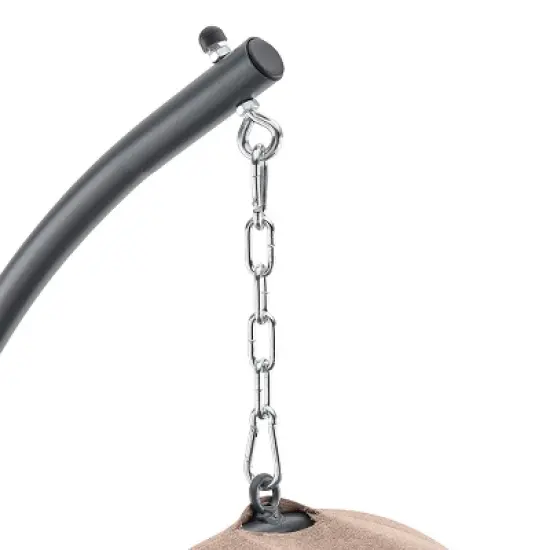 Barton Deluxe Hanging Chair w/Canopy Sun Shade Deep Cushion Lounge image {2}