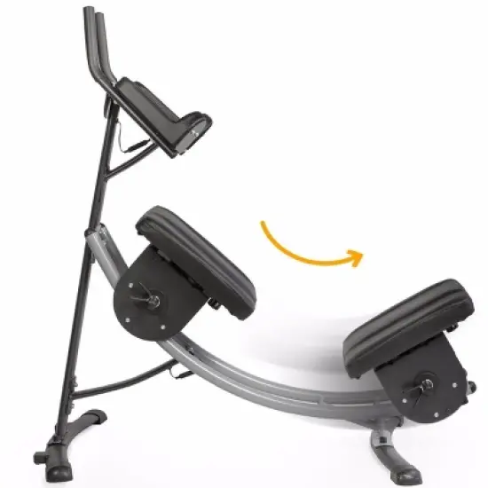 XtremepowerUS Roller Coaster Abdominal Trainer Machine Fitness Abdomen Exercise Machine image {2}