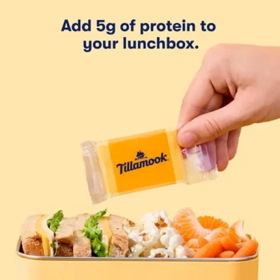 Tillamook Medium Cheddar Cheese Snack Portions - 7.5oz/10ct image {3}