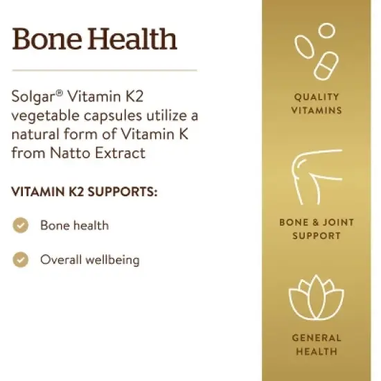 Solgar Natural Vitamin K2 (MK-7) image {2}