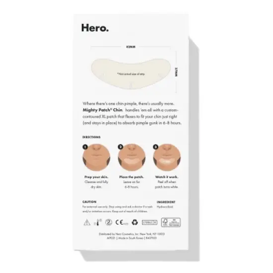 Hero Cosmetics Mighty Patch Chin - 10ct image {1}