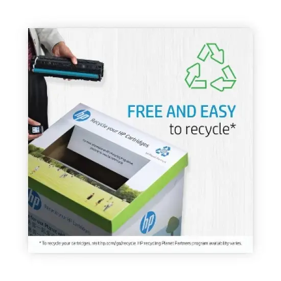 HP 17A LaserJet Toner Cartridge - Black (CF217A): Standard Yield, Laser Printer Drums image {5}