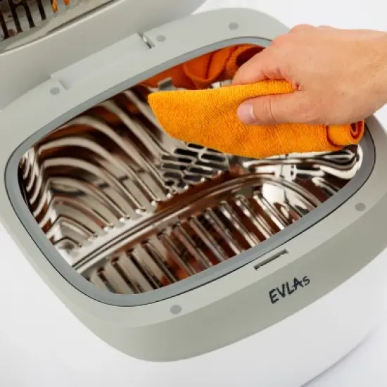 EVLA&rsquo;S UV Light Sanitizer Box, Feeding Bottle Sanitizer & Dryer, Sanitizes Baby Bottles, Pacifiers, Toys, Teethers in minutes, Touch Screen image {4}