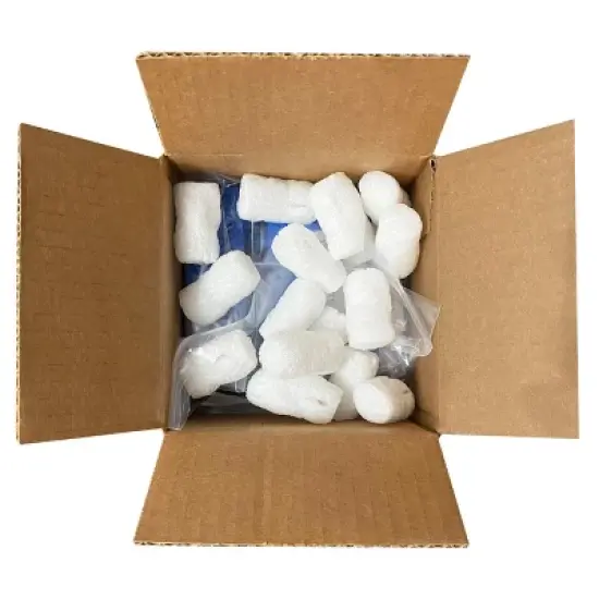 UOFFICE  6 Cu. Ft. Anti-Static Packing Peanuts Bio-Degradable Environmentally Friendly Void Fill image {6}