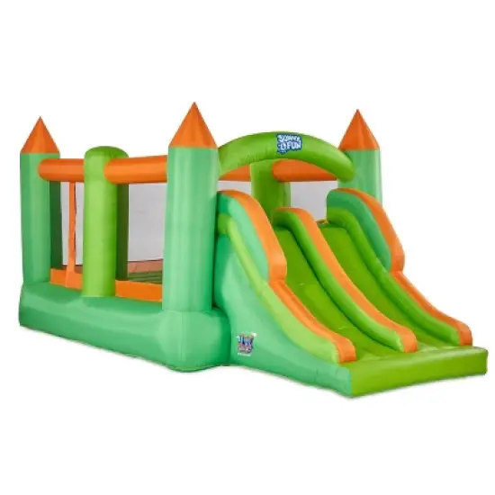 Sunny & Fun Inflatable Bounce House, Dual Slide Bouncy Castle image {8}