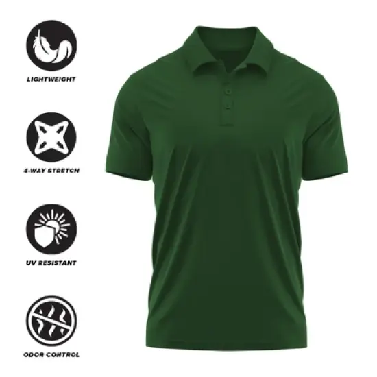 Men's Saint Leo University Adult Polo Left Chest Logo image {4}