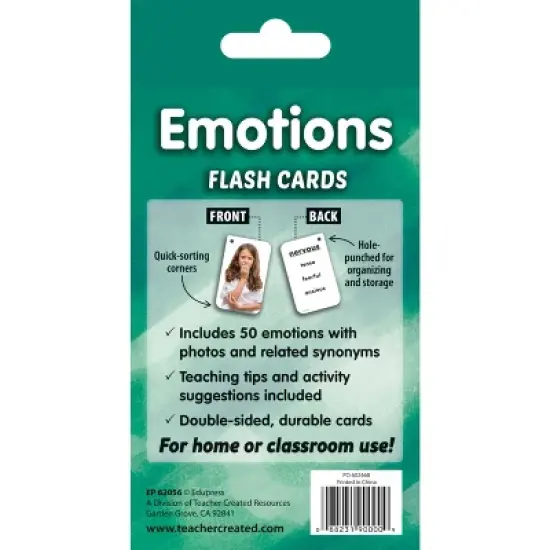 Edupress Emotions Flash Cards image {2}