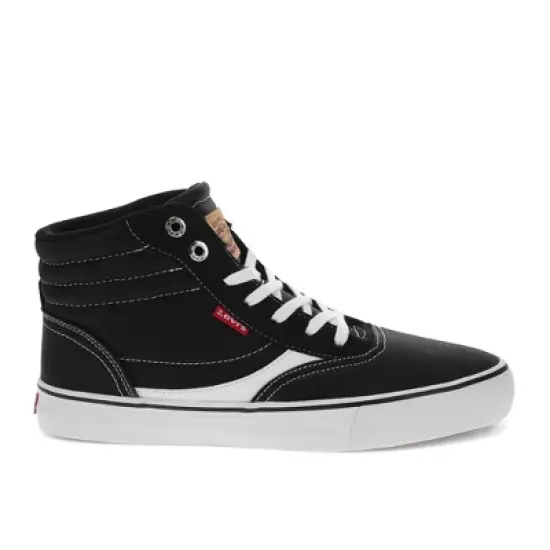 Levi's Mens Lance Mid CT CVS UL Canvas and Vegan Suede Casual Lace Up Sneaker Shoe image {5}