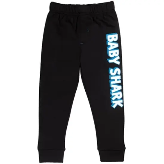 Pinkfong Baby Shark Long Sleeve T-Shirt Fleece Pant Set image {2}