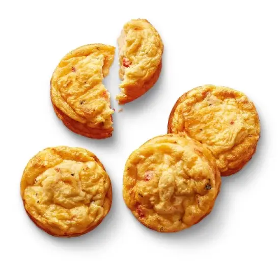 Frozen Cheddar Cheese & Roasted Red Pepper Egg Bites - 12oz - Good & Gather&trade; image {2}
