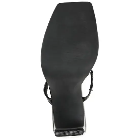 Journee Collection Womens Naivee Tru Comfort Foam Open Square Toe Platform Heel Sandals image {4}