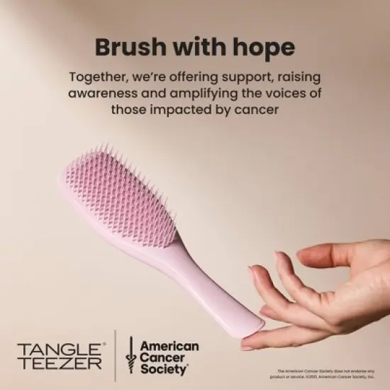 Tangle Teezer Mini Ultimate Detangler Hair Brush - Pink image {8}