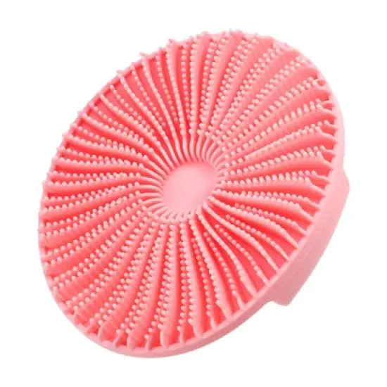 Unique Bargains Circle Silicone Scrubber Bath Brush image {9}