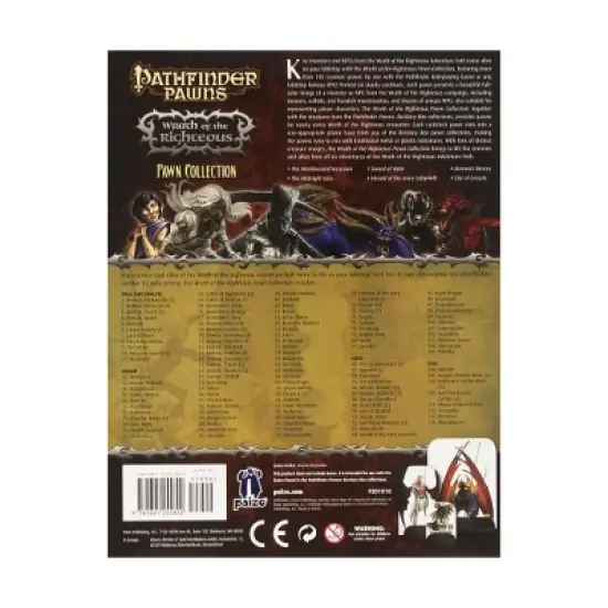 Wrath of the Righteous Pawn Collection Ziplock image {1}