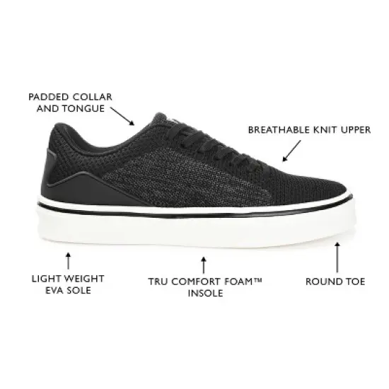 Vance Co. Desean Knit Casual Sneaker image {7}