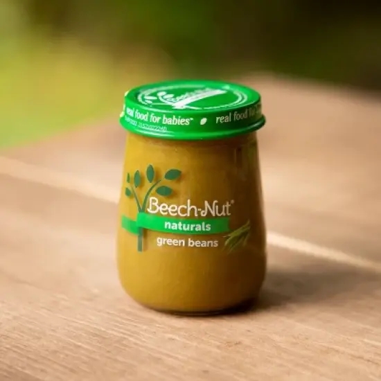 Beech-Nut Non-GMO Naturals Green Beans Baby Food Jar - 4oz image {9}