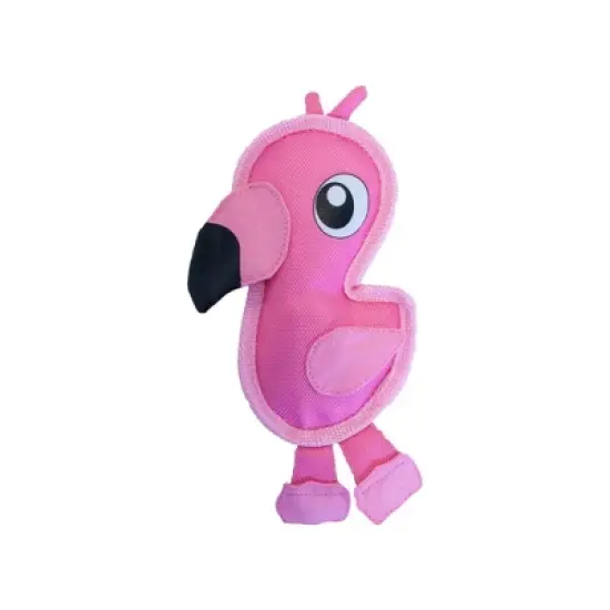 Outward Hound Fire Biterz Flamingo Dog Toy - S image {3}