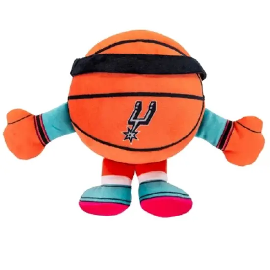 Bleacher Creatures San Antonio Spurs 8" Kuricha Basketball Sitting Plush image {3}