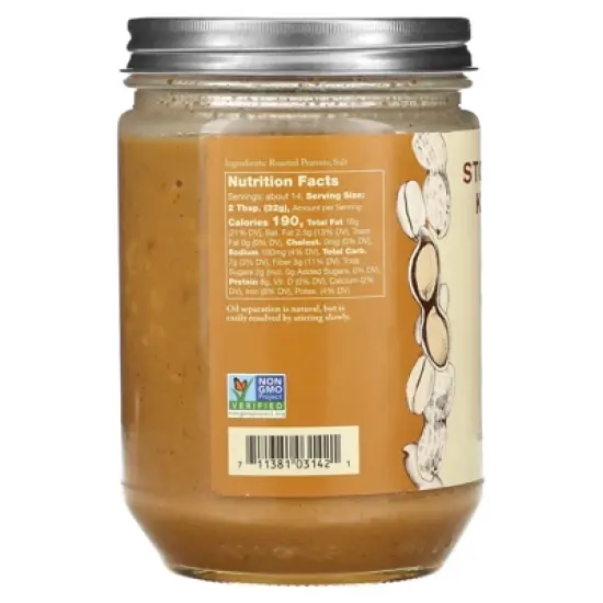Stonewall Kitchen Chunky Peanut Butter, 15.5 oz (439 g) image {1}