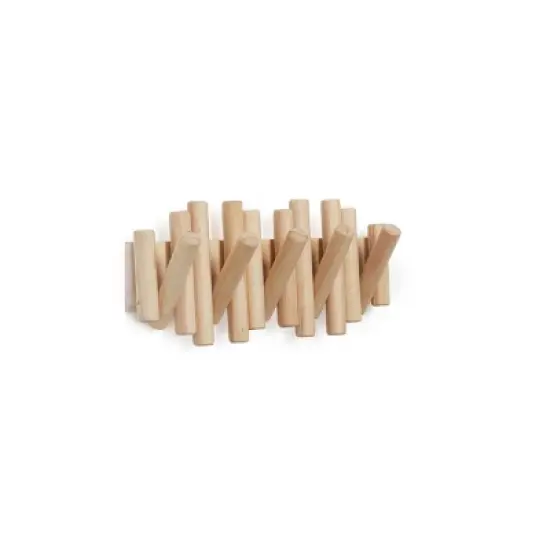 Umbra Picket 5 Hooks Natural Finish image {1}