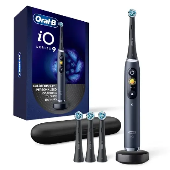 Oral-B iO Series 9 Electric Toothbrush with 4 Brush Heads image {14}