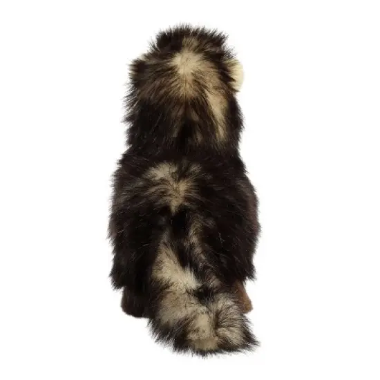 Aurora Medium Ferret Miyoni Realistic Stuffed Animal Brown 10" image {3}