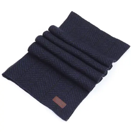 Gallery Seven | Men's Soft Knit Winter Scarf image {14}