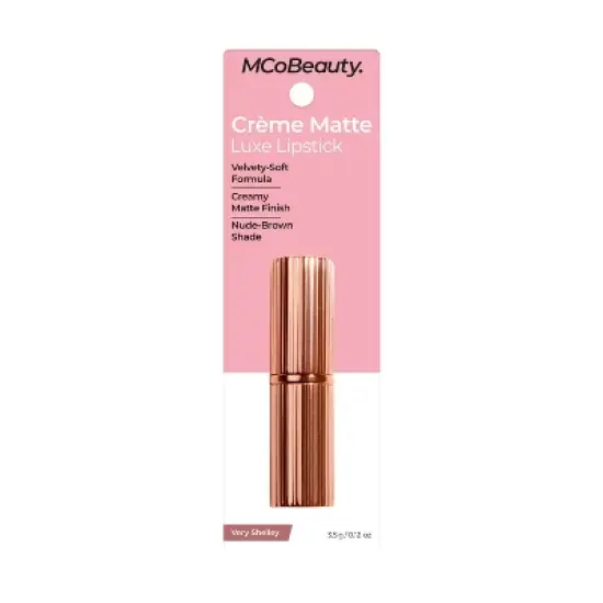 MCoBeauty Creme Matte Luxe Lipstick - 0.12oz image {9}