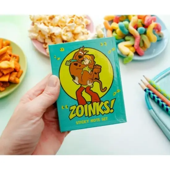Silver Buffalo Scooby-Doo "Zoinks!" Sticky Note and Tab Box Set image {5}