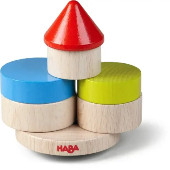 HABA Wobbly Tower Stacking Game (Made in Germany) image {3}