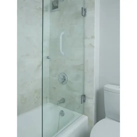 Drive Medical Powder Coated Grab Bar, White image {1}