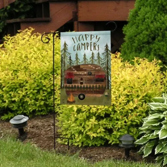 Briarwood Lane Spring Garden Flag 12x18 For Outdoor Happy Campsite For Spring Garden Flag Flags For Outside image {3}
