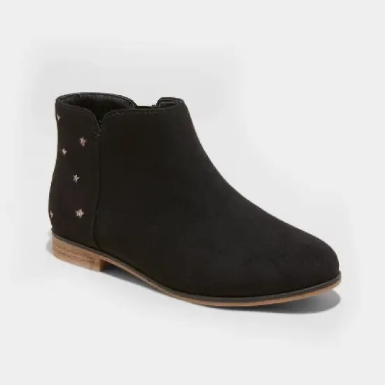 Girls' Lizzie Booties - Cat & Jack&trade; Black image {4}