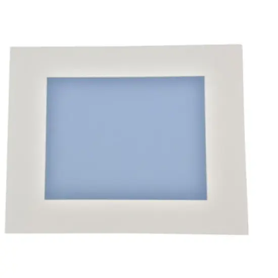 Sax Premium Pre-Cut Mats, 11 x 14 Inches, White, Pack of 10 image {1}