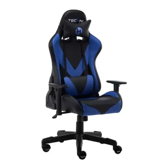 Gaming Chair High Back with TechniFlex Upholstery Reclines 150 Degrees and Adjustable Arms for Adults -3irtyhousy image {1}