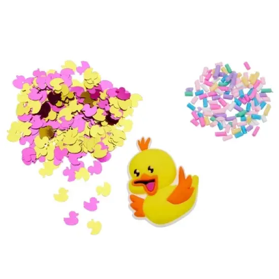 Cra-Z-Slimy Slime Dome Yellow Lil' Ducky: Creativity Focus, Includes 4 Pieces, 2.4 Net Weight image {4}