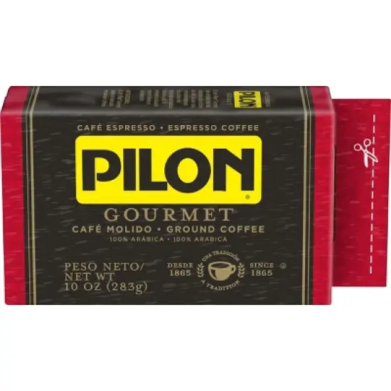 Pilon Gourmet Espresso Dark Roast Ground Coffee - 10oz image {6}