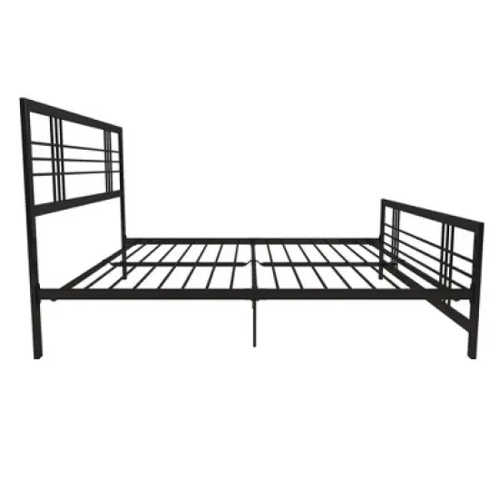 King Bellatrix Industrial Modern Metal Bed - Room & Joy image {2}