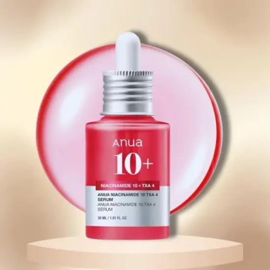 Anua Niacinamide 10 + TXA 4 Serum  | Facial Serum for Glass Skin, Clarifying, Radiant Complexion with Natural Color (1.01 oz) image {2}