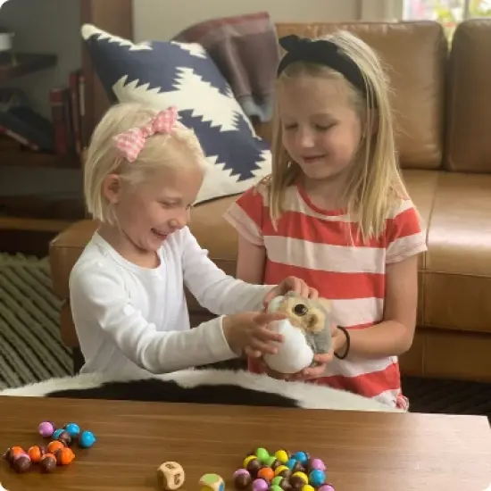 ROO GAMES Feed Fuzzy Color and Counting Game for Kids image {3}