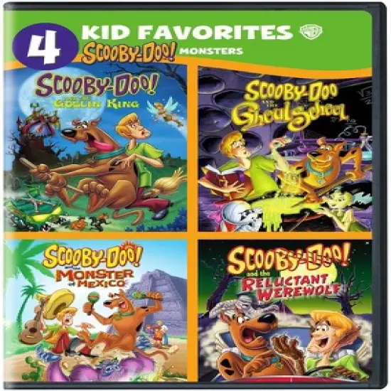 4 Kids Favorites-Scooby Doo-Monsters (DVD) image {1}