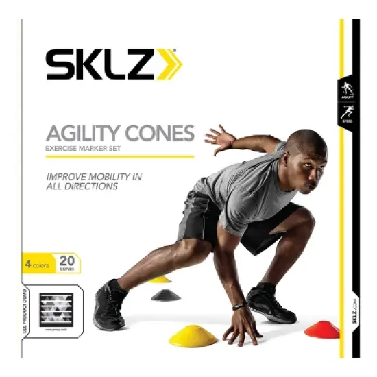 SKLZ Agility Cones Set 20pc image {2}