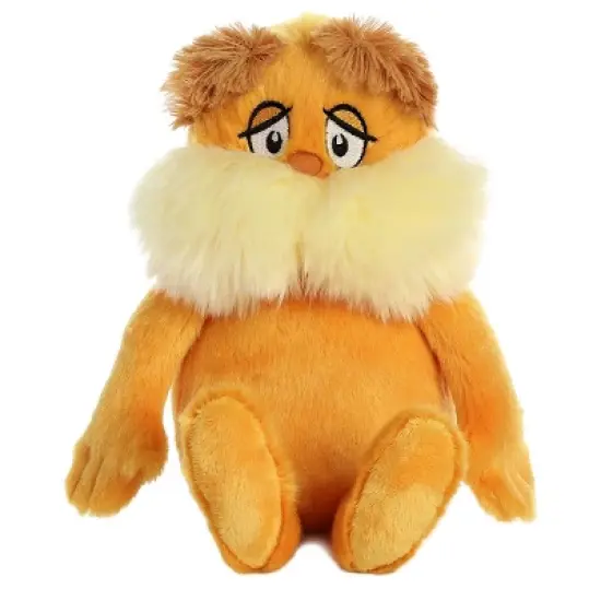 Aurora Dr. Seuss 12" The Lorax Orange Stuffed Doll image {2}