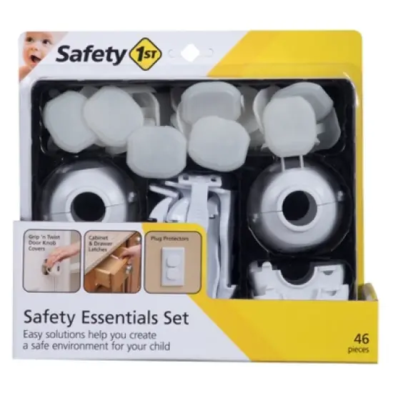 Safety 1st Safety Essentials Childproofing Kit - White 46pc image {7}