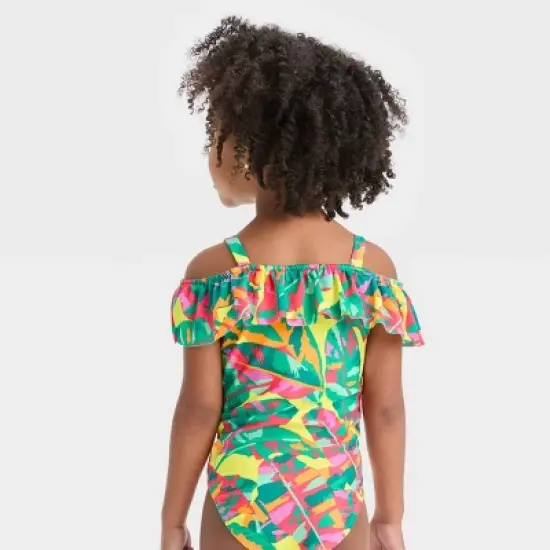 Toddler Girls' Leaf One Piece Swimsuit - Cat & Jack&trade; image {2}