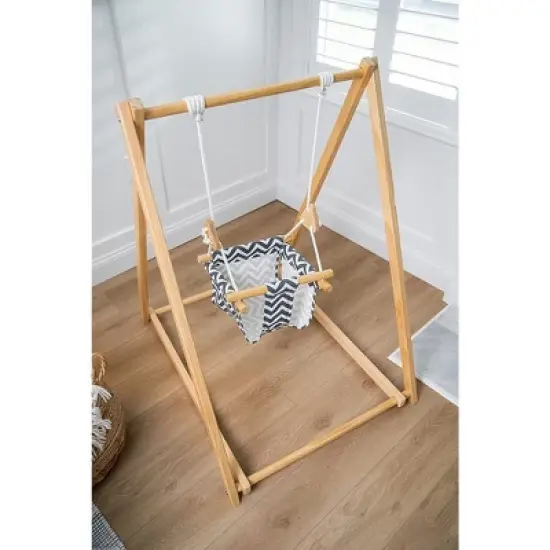 Avenlur Spruce - Baby and Toddler Foldable Swing Set with Stand image {6}